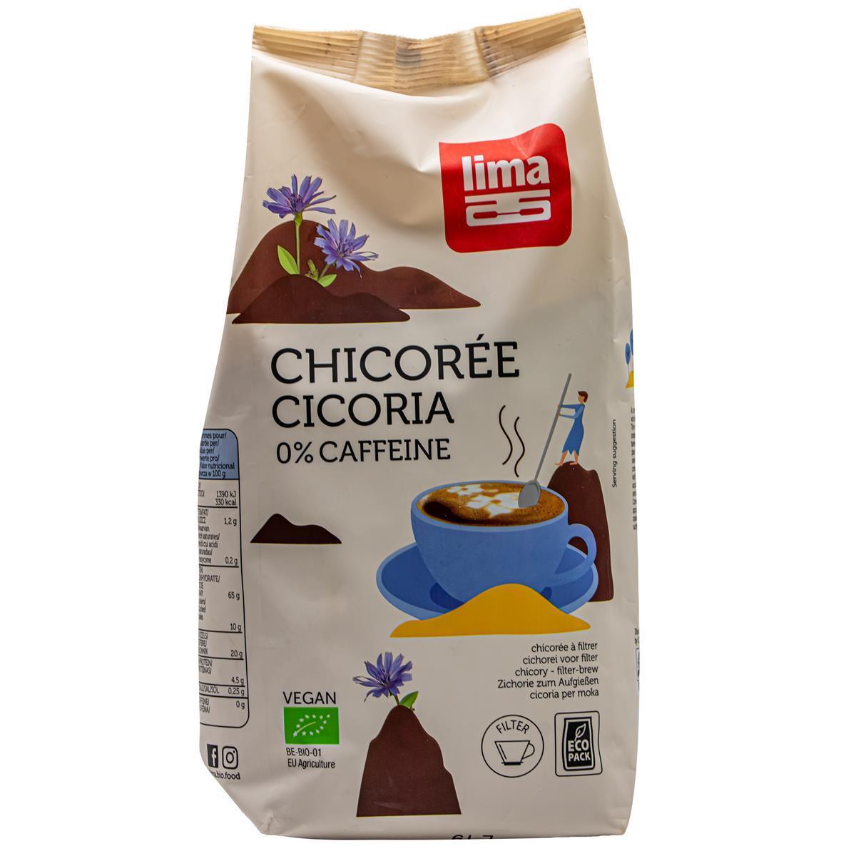 Lima BIO Zichorien-Kaffee 500g Kaffee-Ersatz koffeinfrei Chicorée Zichorie