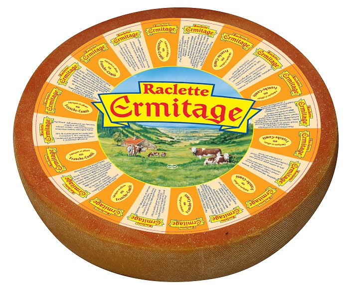 Ermitage Raclette-Käse Franche-Comté 7kg Laib, 45% Fett i.Tr.