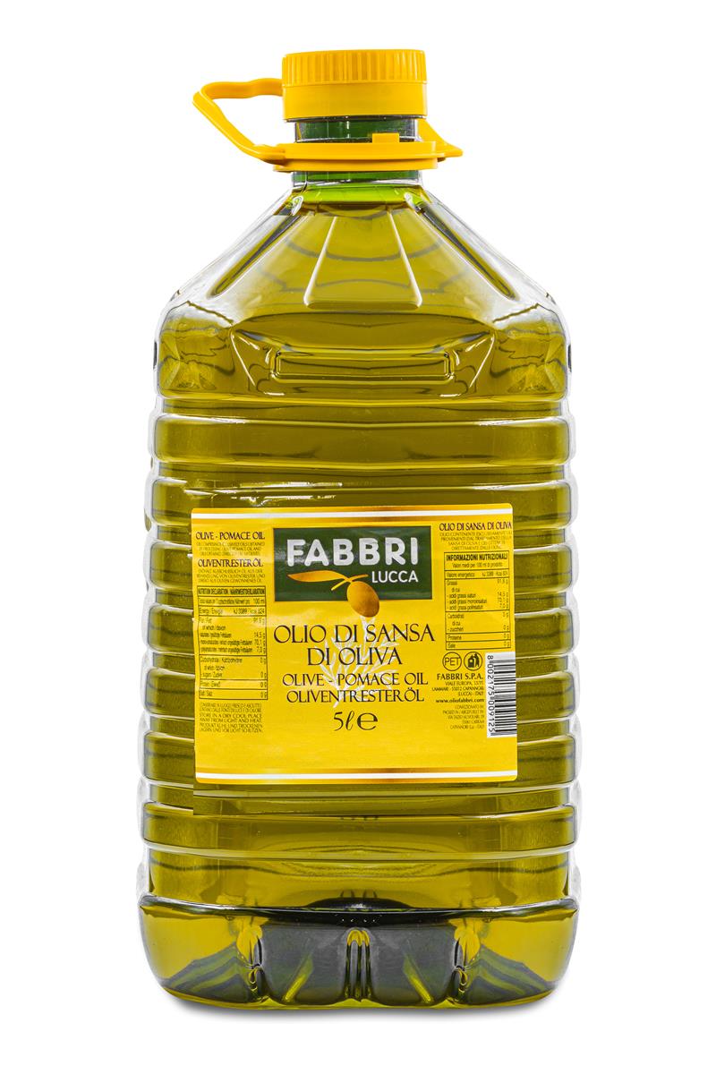 Fabbri Lucca Olivenöl 5 Liter Oliventrester Öl Olio di Sansa Italien Toskana