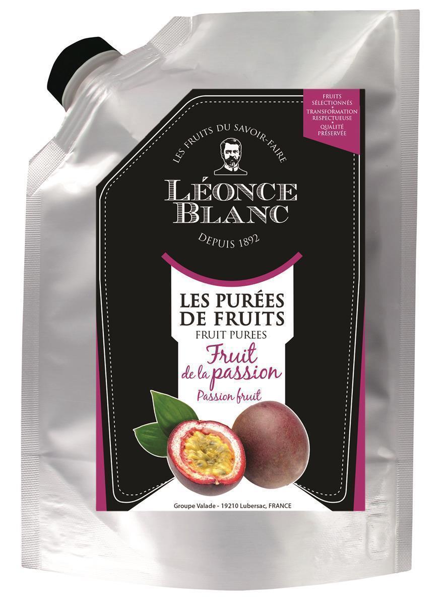Leonce Blanc Passionsfrucht-Püree 1kg exotisches Maracuja Frucht-Püree