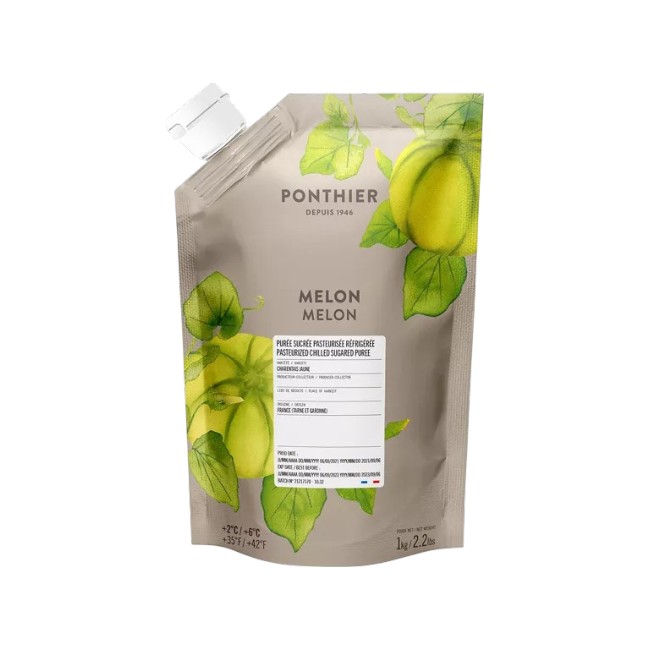 Ponthier MELONEN PÜREE Melon-du-Quercy-Frucht-Püree Melonenmark 1KG