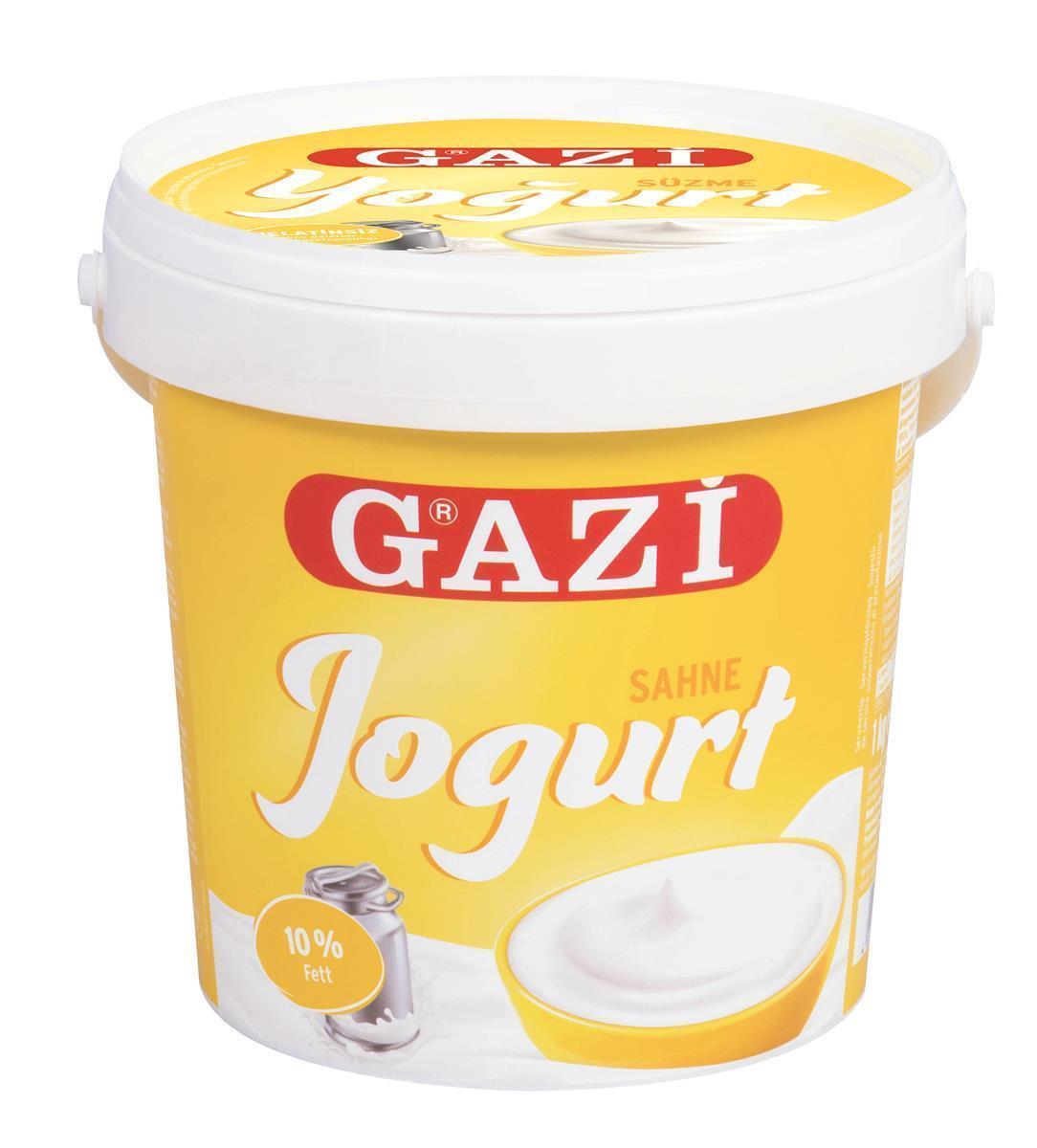 Gazi Süzme Joghurt 1 kg Sahnejoghurt stichfest mit 10% Fett