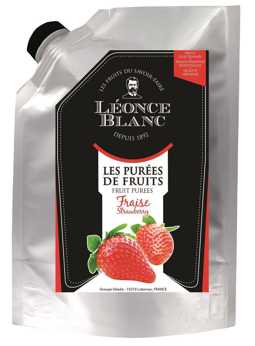 Leonce Blanc Erdbeeren-Püree 1kg Erdbeere-Frucht-Püree