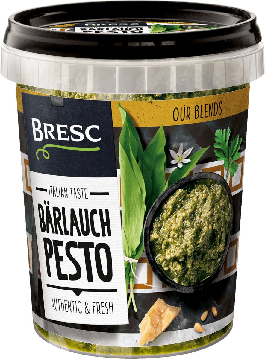 Bresc Bärlauch Pesto 6x 450g aromatisches Pesto mit Bärlauch