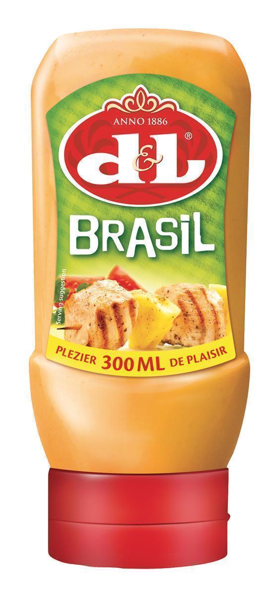 D&L Brasil Sauce 300ml süß-fruchtige brasilianische Soße mit Ananas und Tomaten