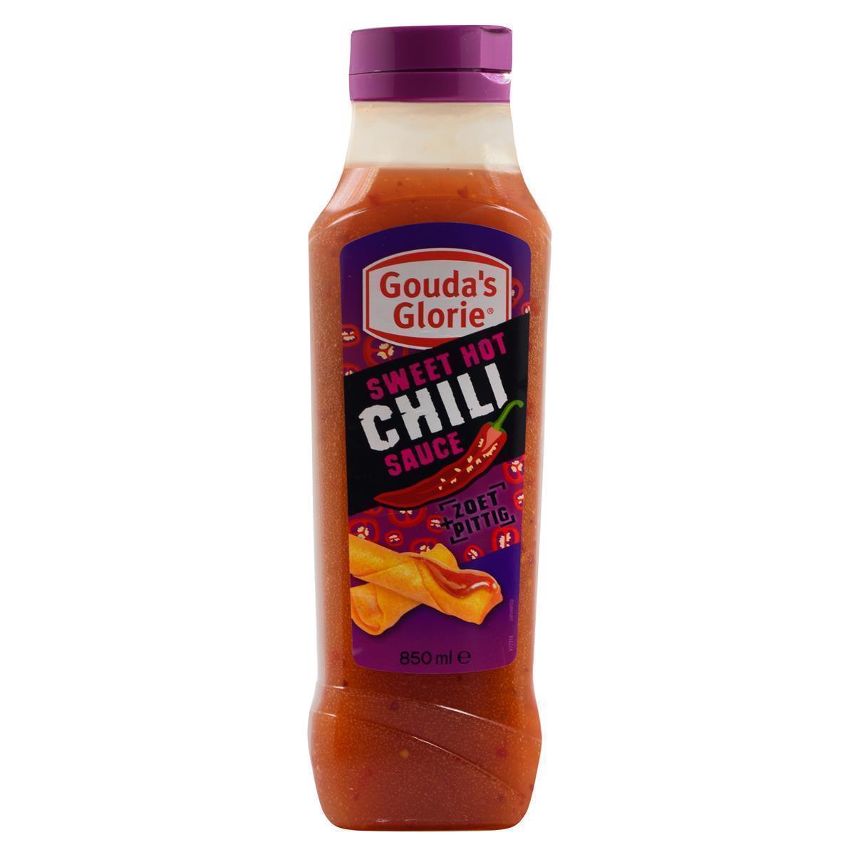 Hymor Sweet Hot Chili Sauce 850ml Gouda´s Glorie süße frische Grillsauce