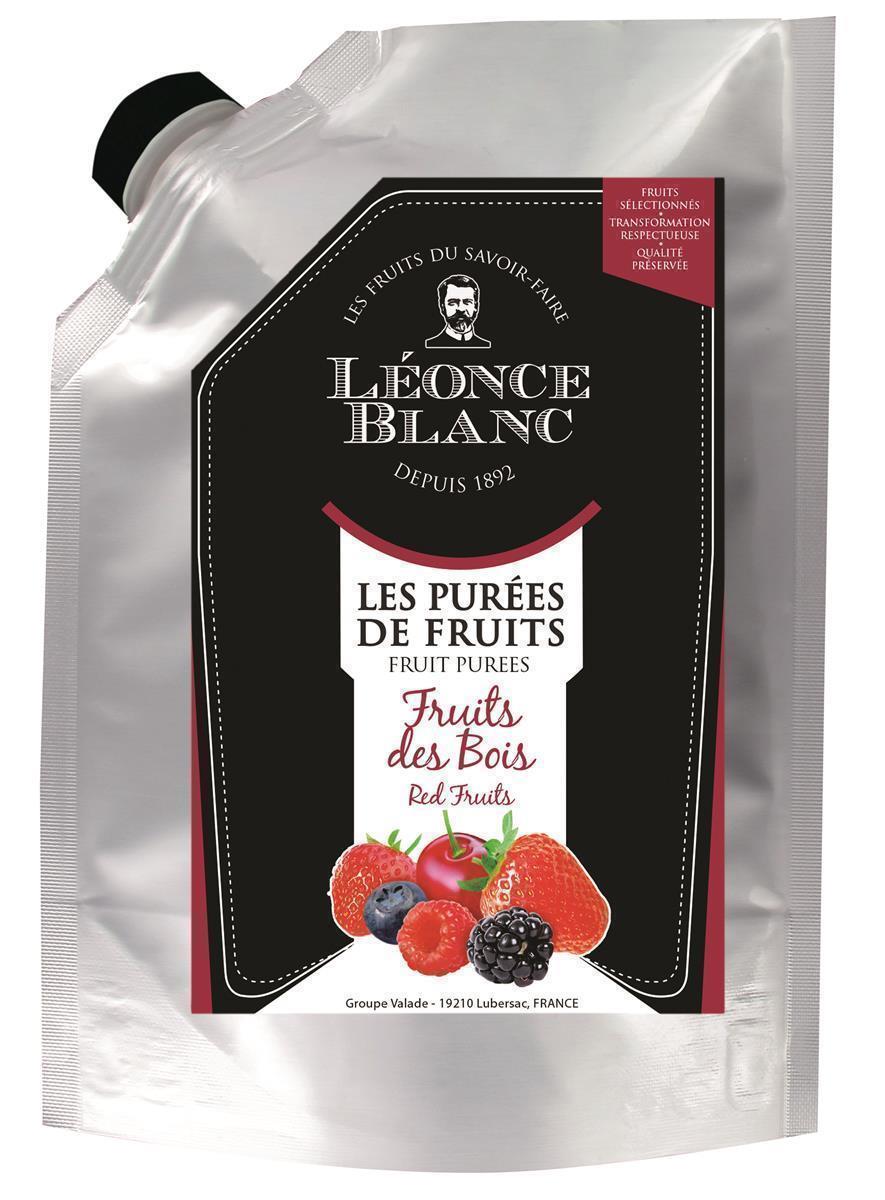 Leonce Blanc Waldfrucht-Püree 1kg Multivitamin Rote Früchte Püree