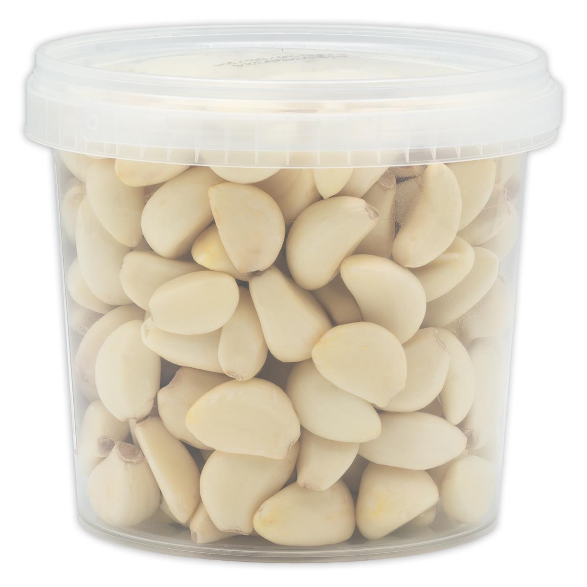 Hymor frischer Knoblauch geschält 1kg spanischer geschälter Knoblauch