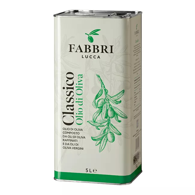 Fabbri Lucca Olivenöl 1x 5 Liter raffiniertes natives Ölivenöl Italien Toskana