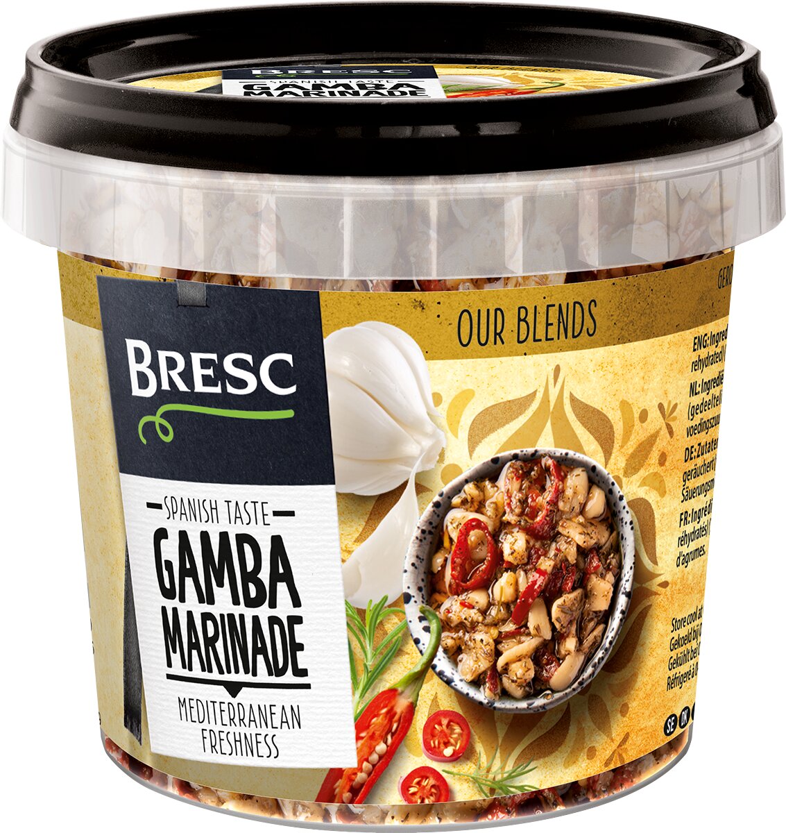 Bresc Gamba Shrimps Marinade 6x 325g mediterrane Würzpaste
