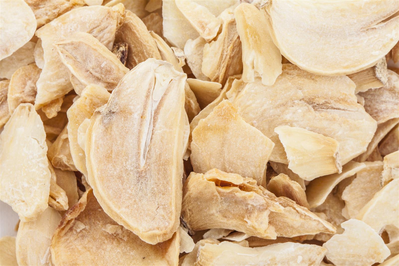 Hymor Knoblauchflakes 1kg lufgetrocknete Knoblauch-Flocken-Scheiben