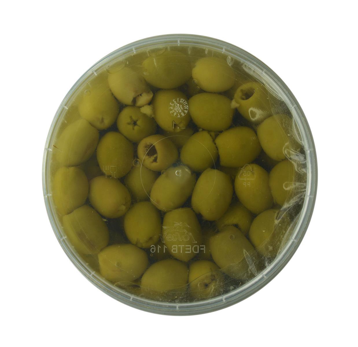 Hymor Marokkanische Oliven grün 6x 450g entsteinte grüne Oliven 6er