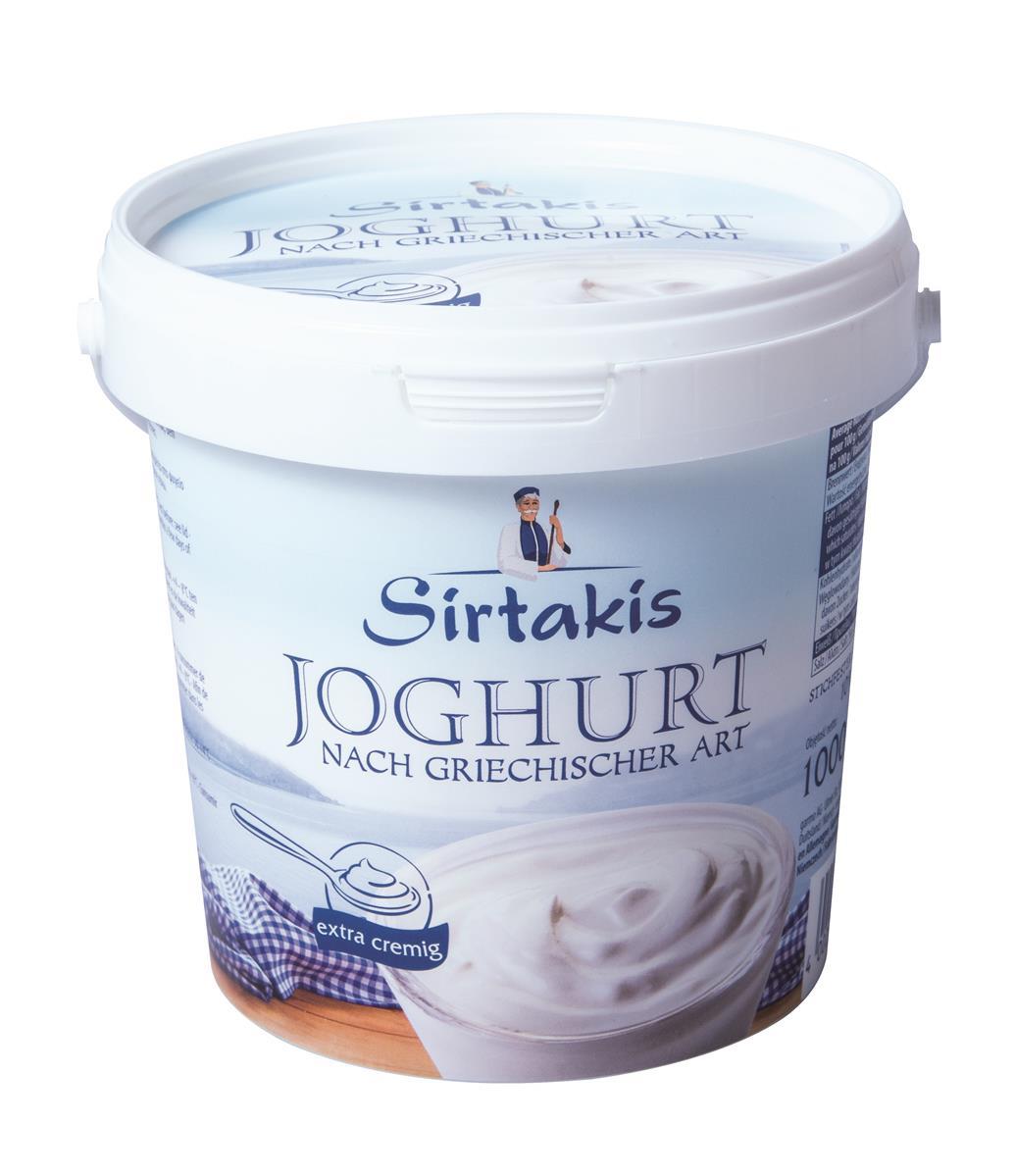 Sirtakis Joghurt nach griechischer Art 1kg 10% Fett Sahnejoghurt