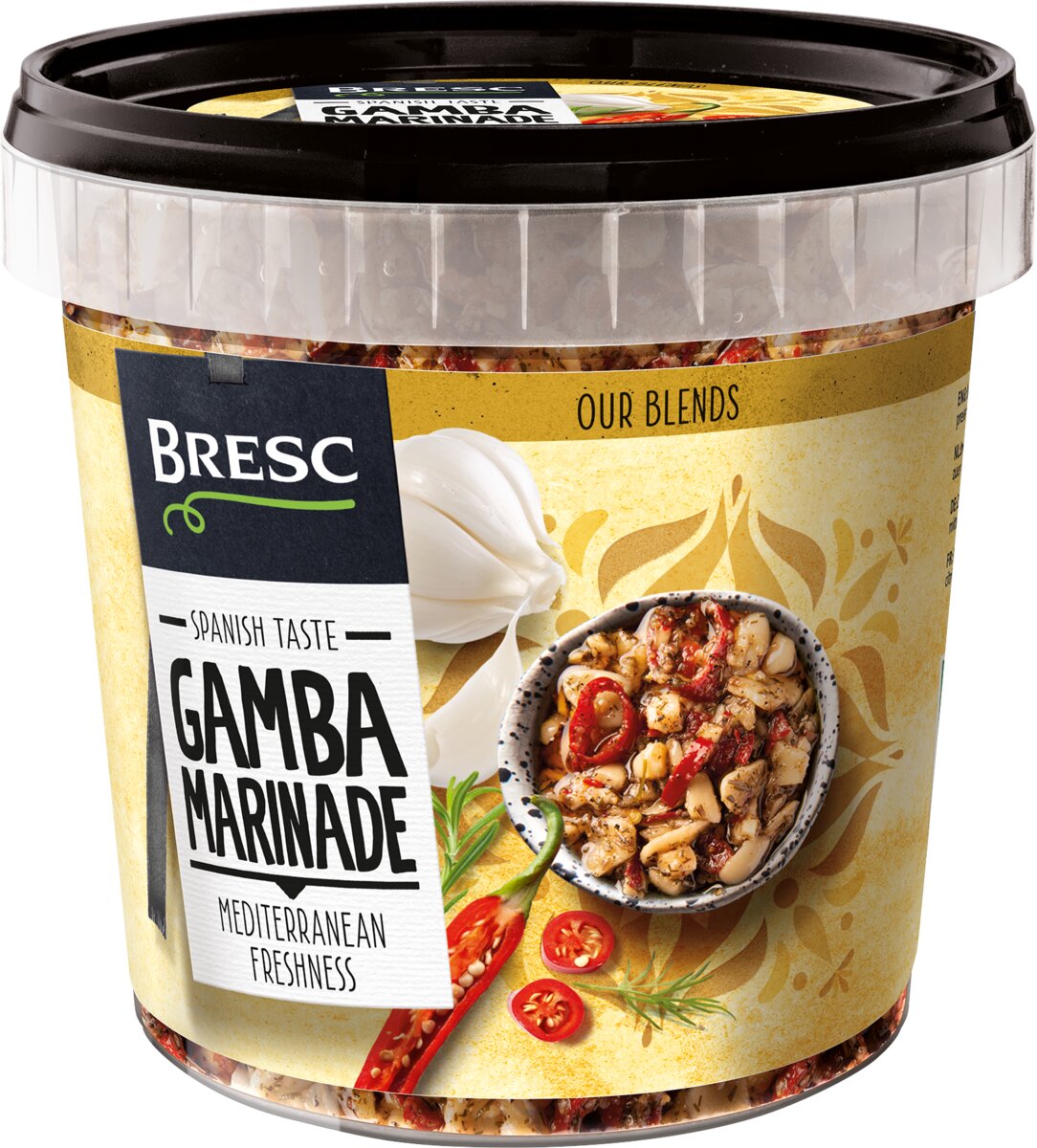 Bresc Gamba Shrimps Marinade 6x 1kg Würzpaste für Garnelen