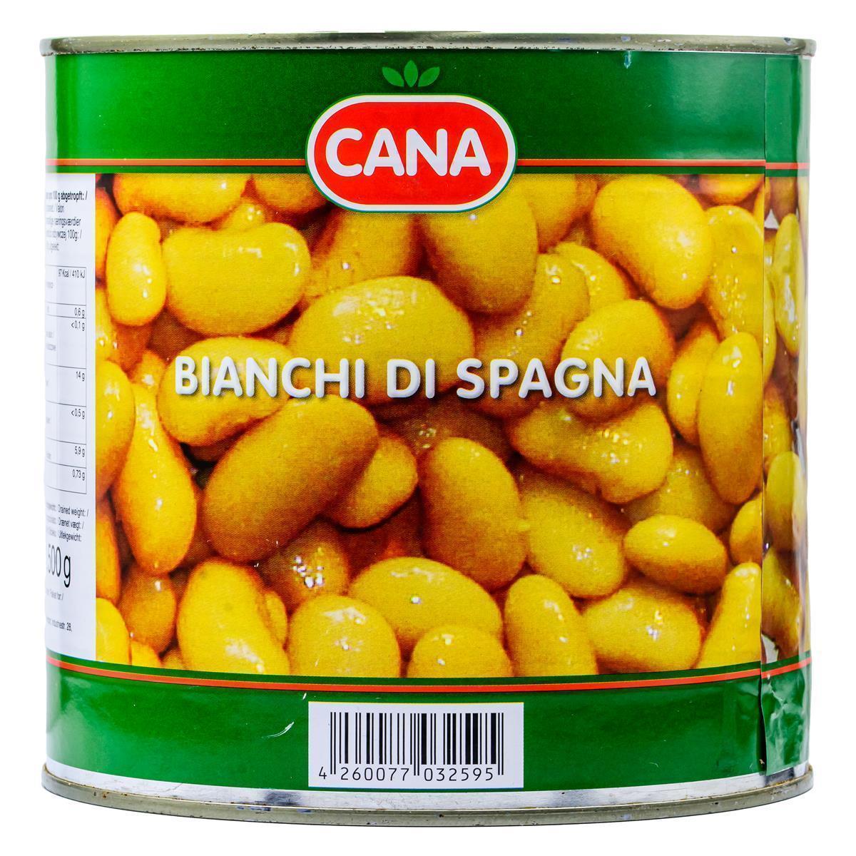 Cana Bianchi di Spagna 2500g Dose weiße Riesenbohnen