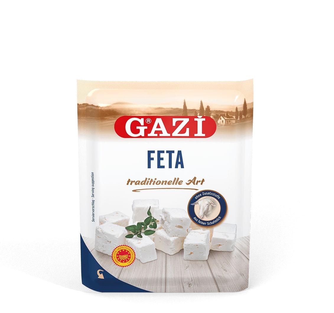 Gazi Feta 150g Schafkäse 43% Fett i.Tr. Fetakäse