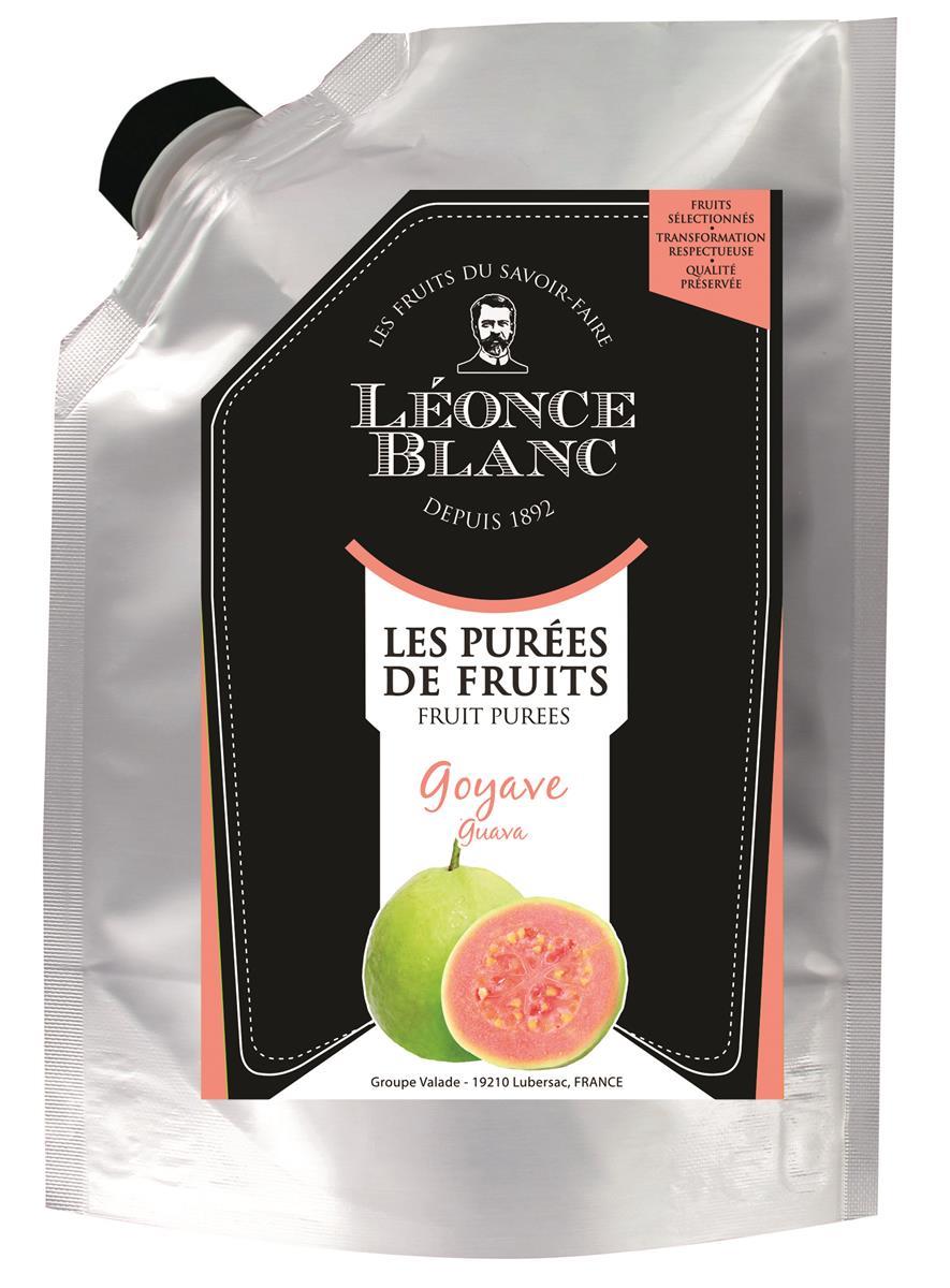 Leonce Blanc Guaven-Püree 1kg Goiaba Frucht-Püree exotische Guava