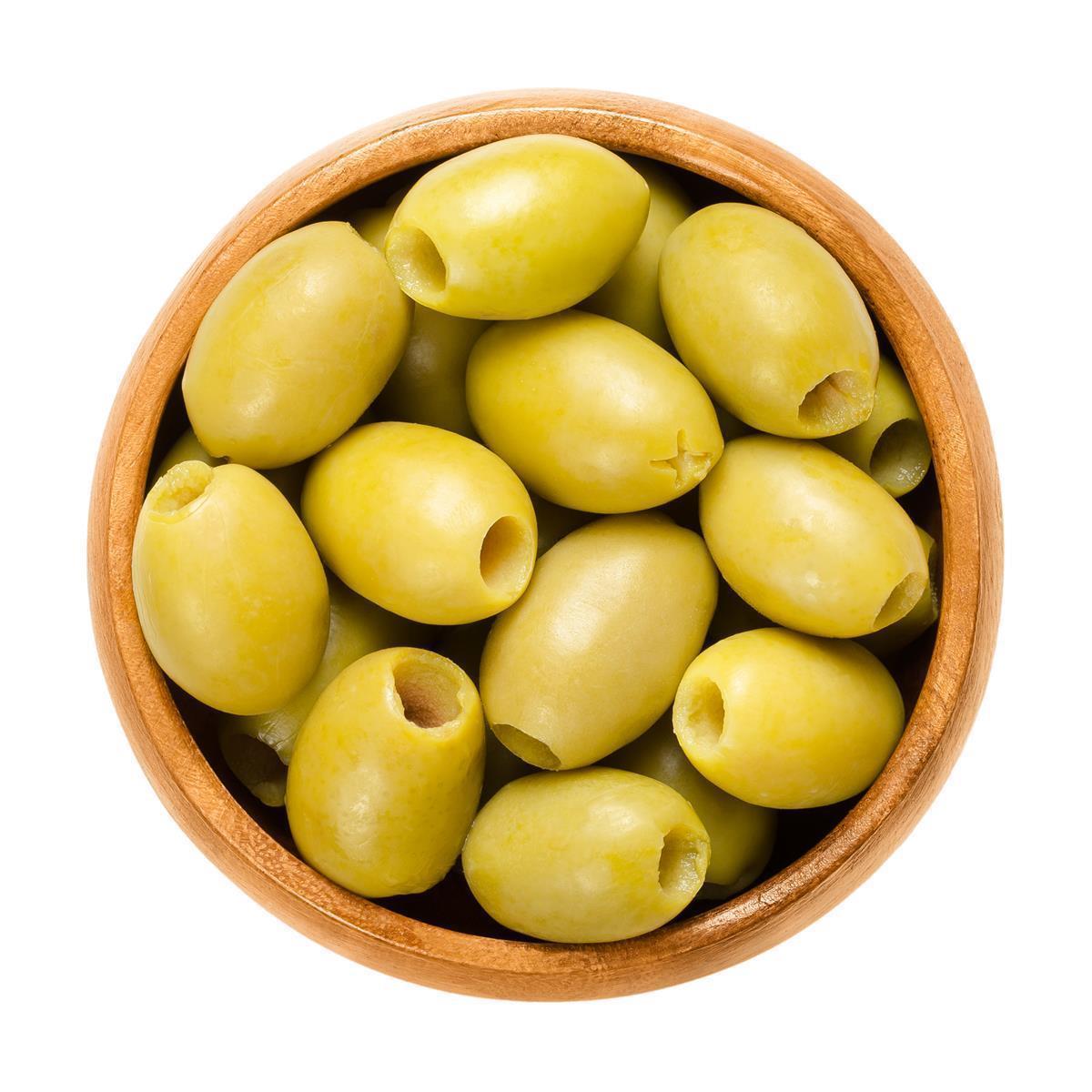 Hymor Marokkanische Oliven grün 6x 450g entsteinte grüne Oliven 6er