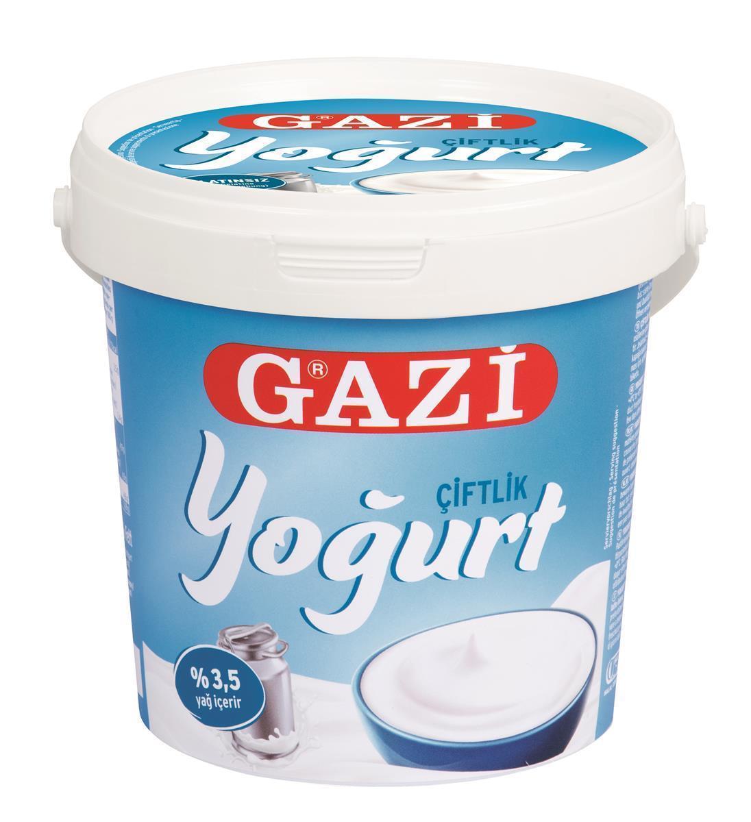 Gazi Ciftlik Joghurt 1 kg Naturjoghurt 3,5% Fett