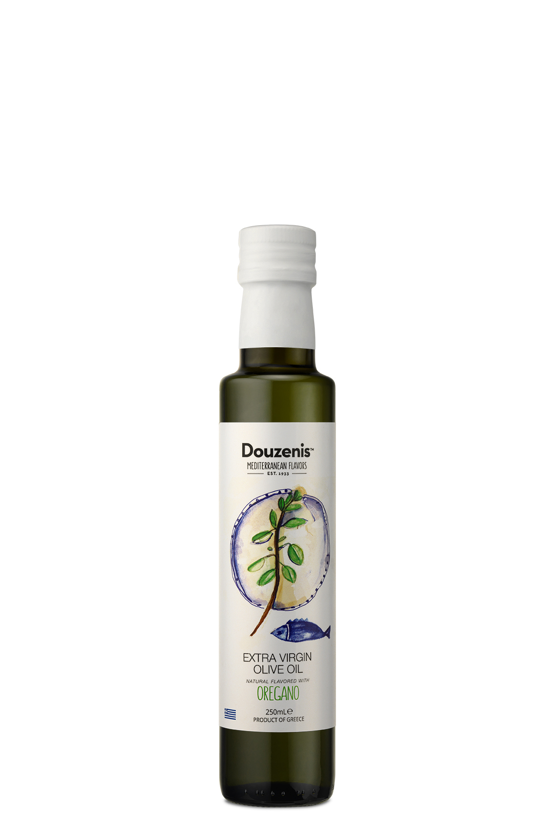 Douzenis natives Olivenöl Oregano 1x 250ml Würzöl