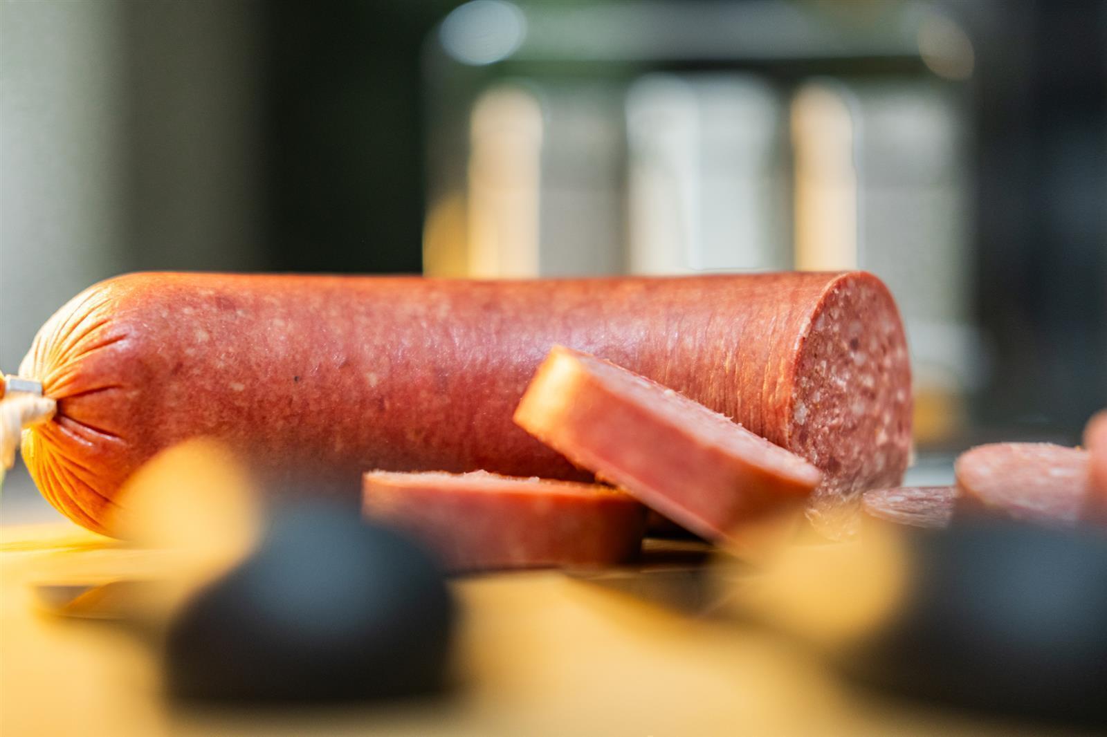 Egetürk Sultan Kangal Sucuk 500g Knoblauch-Wurst türkischer Art Rindfleisch