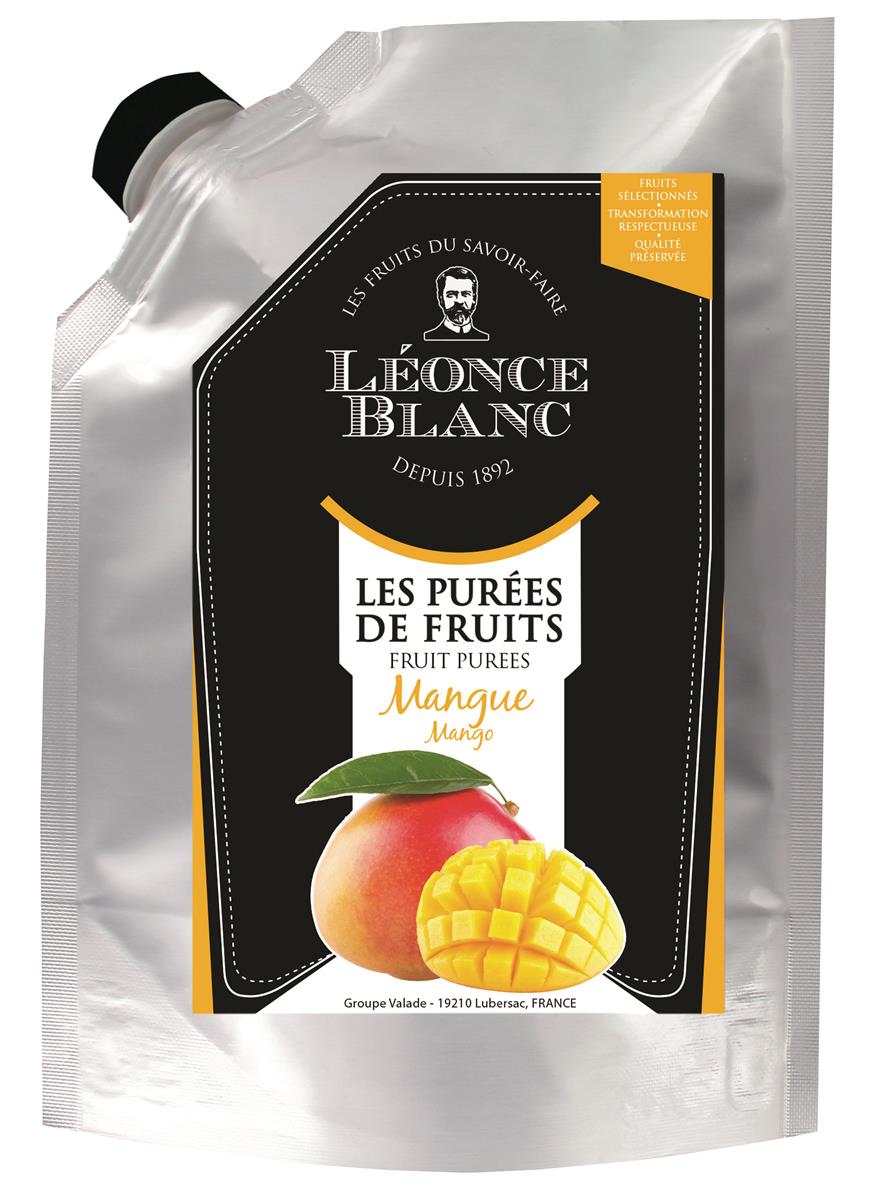 Leonce Blanc Mango-Püree 1kg indisches Mango Frucht-Püree