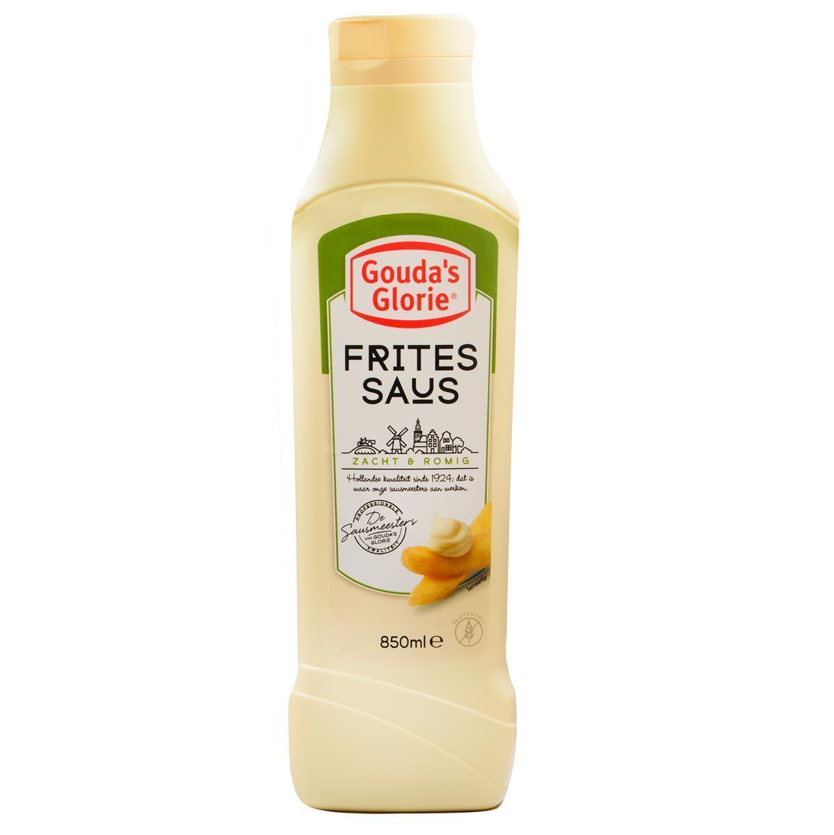 Hymor Fritessaus 850ml Gouda´s Glorie frisch cremige Holländische Frittensauce