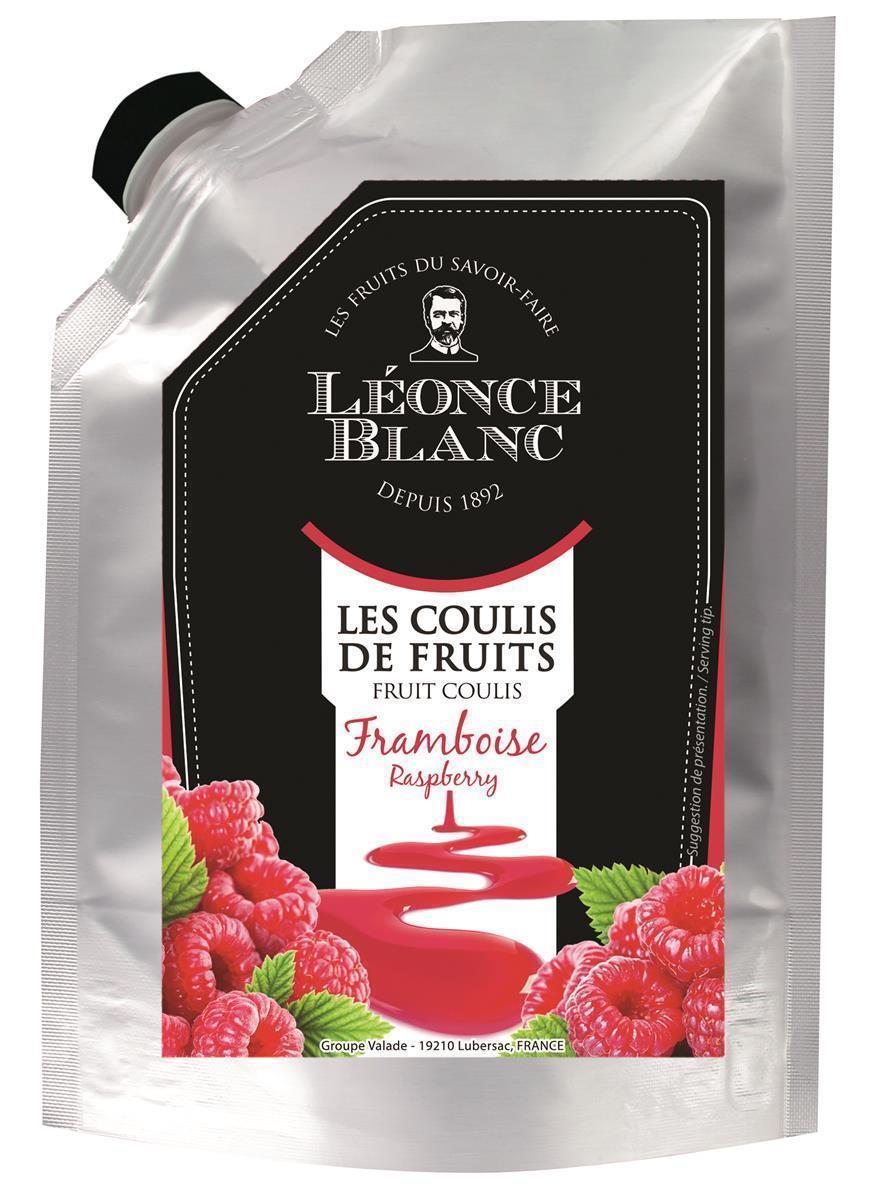Leonce Blanc Himbeer-Früchte-Coulis 1kg süßes Himbeeren-Püree