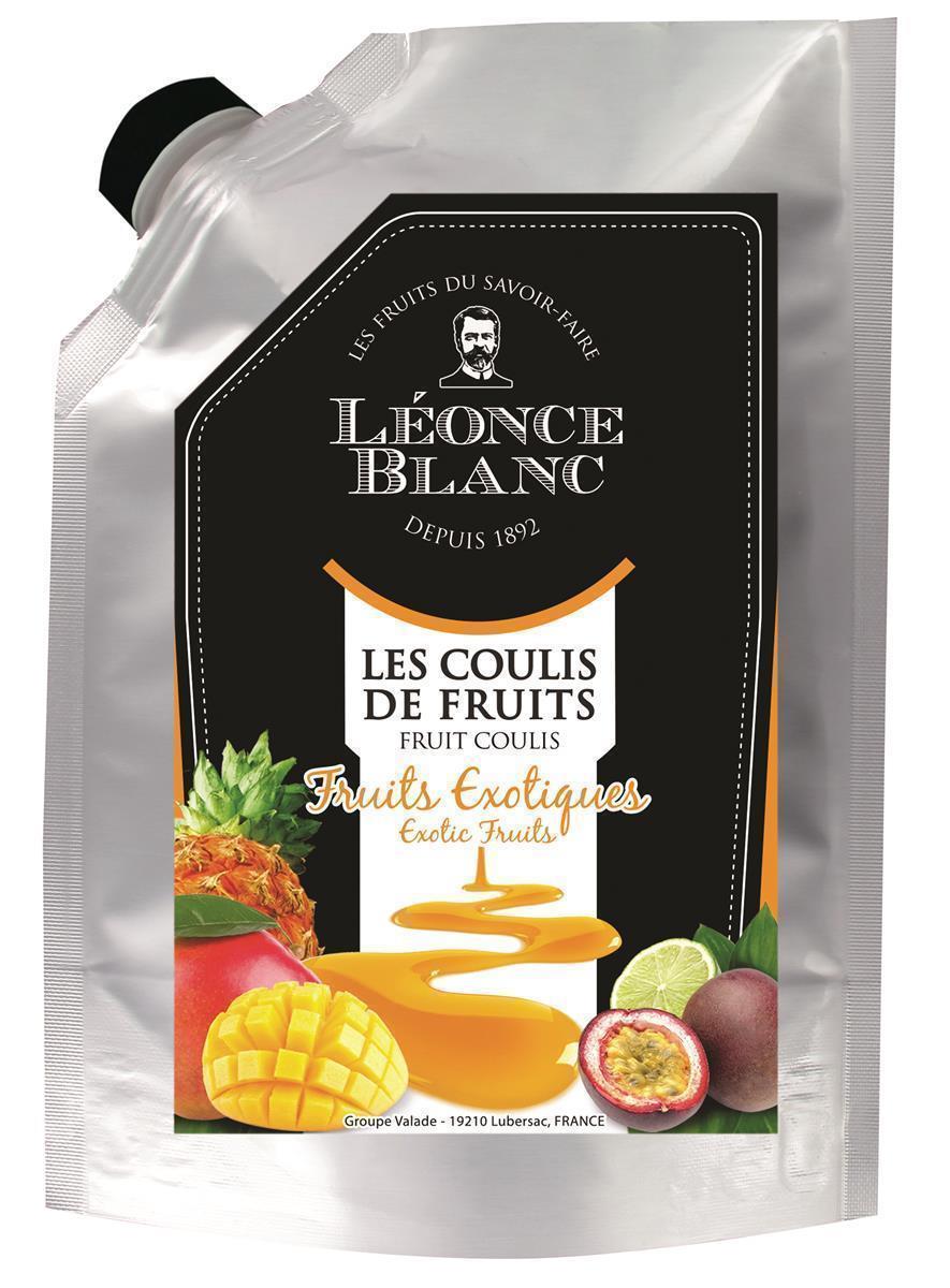 Leonce Blanc Exotische-Früchte-Coulis 1kg Multivitamin Gelbe Früchte Püree