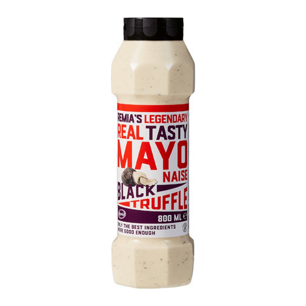 Remia Mayonnaise Schwarzer Trüffel 5x 800ml mit italienischen Trüffeln