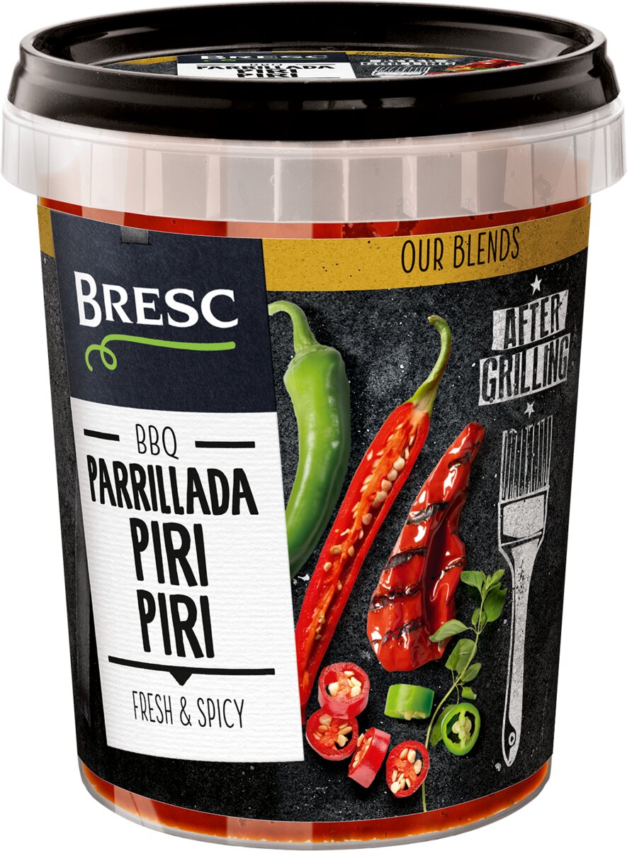 Bresc Piri Piri Parrillada 6x 450g pikante vegane Streichmarinade