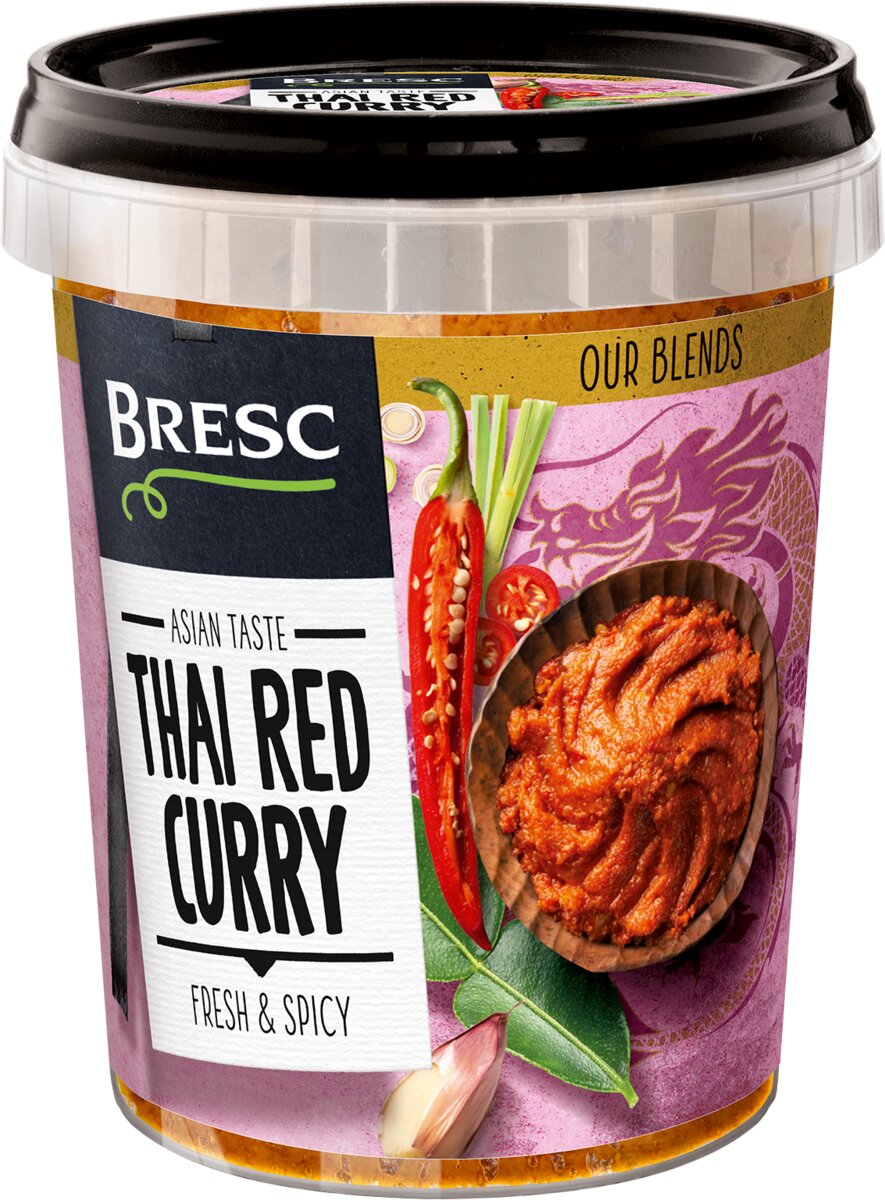 Bresc Thai Red Curry 6x 450g vegane Curry Paste mit Chili