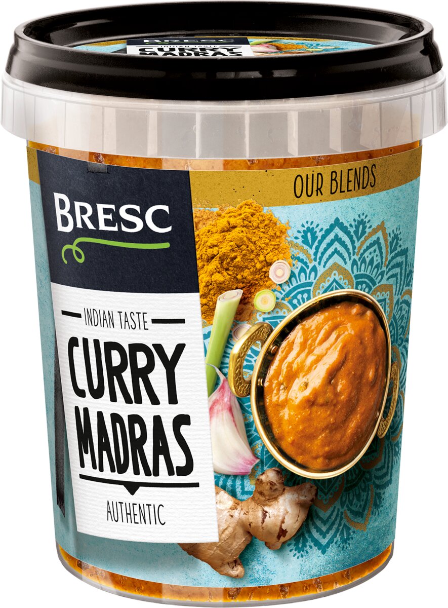 Bresc Madras Curry Paste 6x 450g vegane indische Gewürzmischung