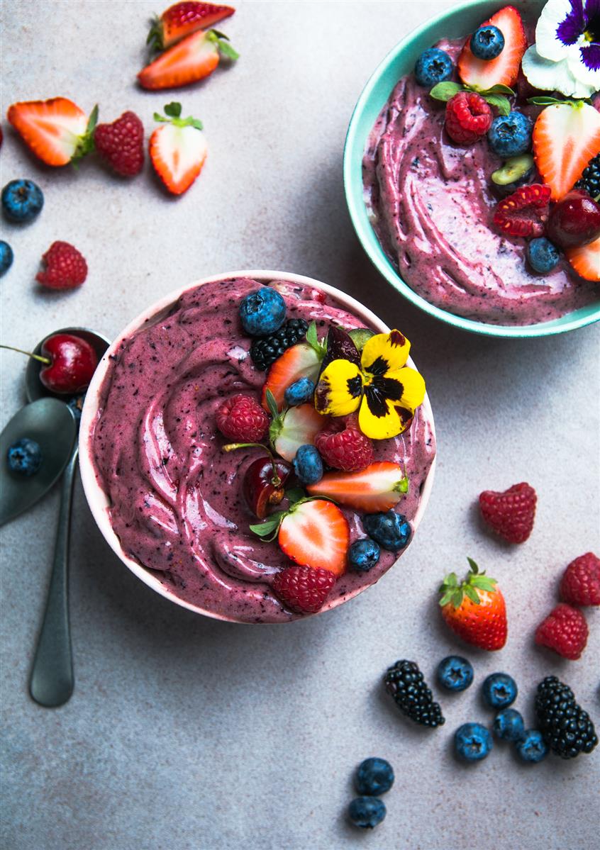 Ponthier Bio Acai-Püree 1kg Fruchtpüree aus Acai-Beeren Amazonas Superfood
