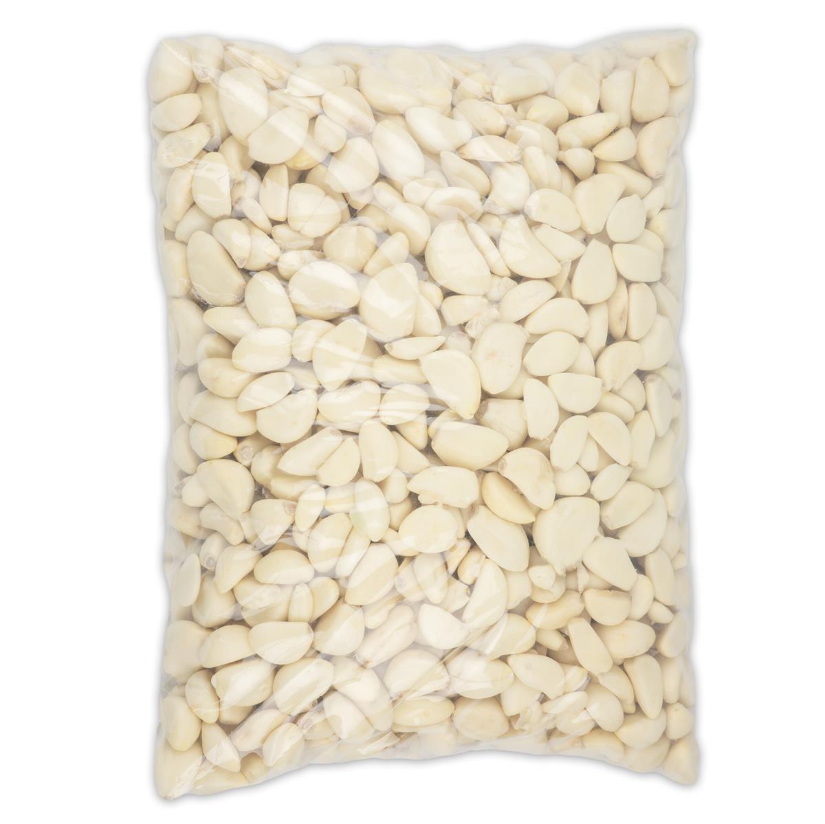 Hymor frischer Knoblauch geschält 5kg geschälter Knoblauch Großpack